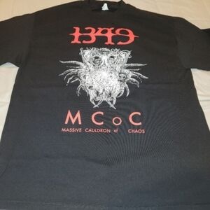 1349 (BAND) - CHAOS RAIDS USA 2015 TOUR SHIRT - MENS SIZE XL